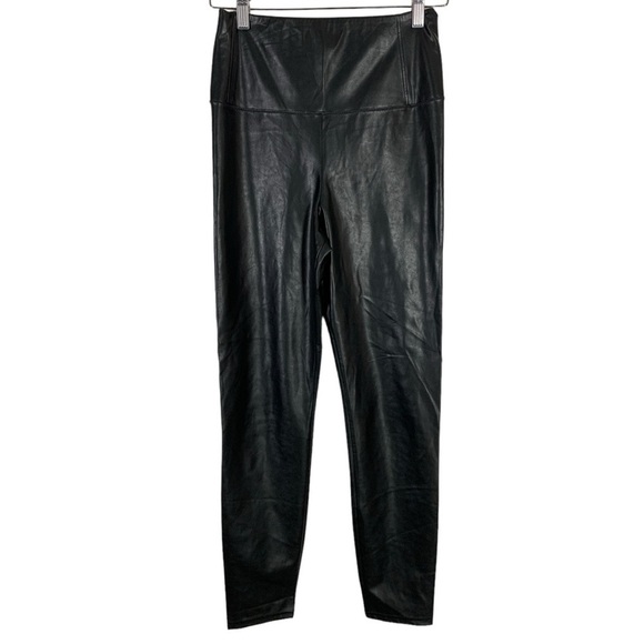 Aritzia Wilfred Daria Faux Leather High Waist Leggings Size Medium - Picture 3 of 10
